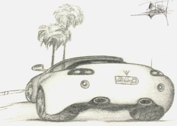 Funky Sportscar